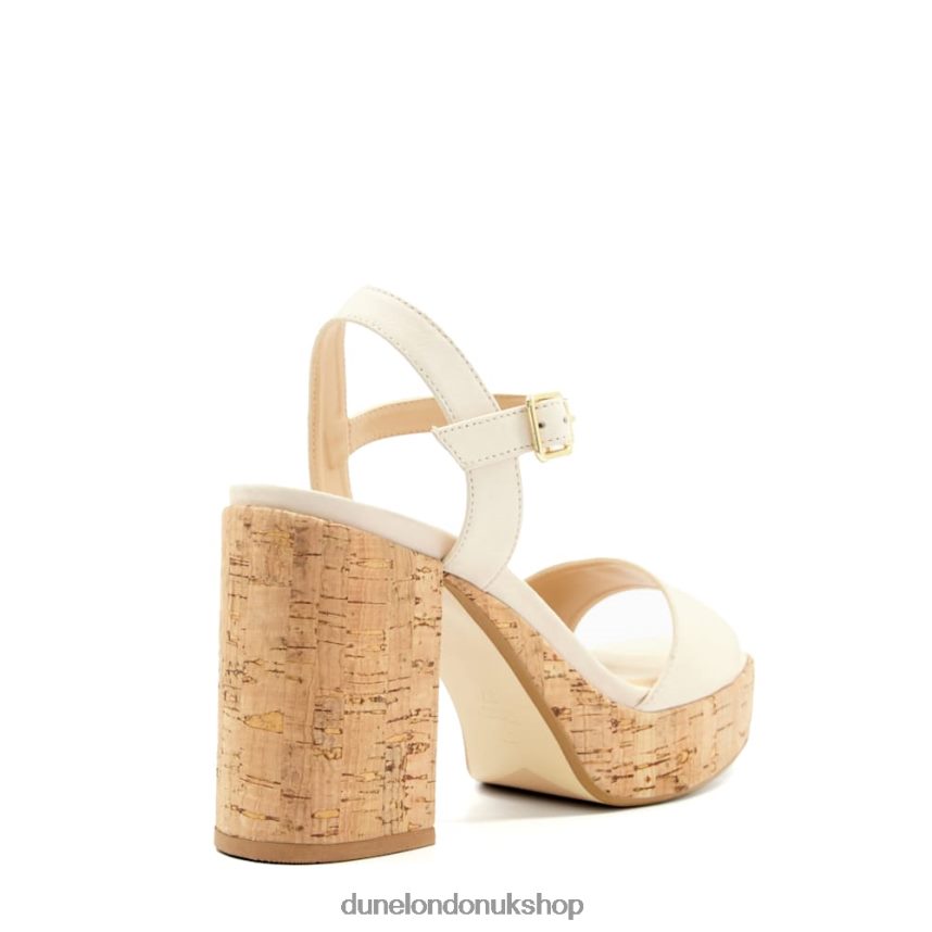 Cork-Platform Sandals Women N4BBPB461 Dune London Jodi Nude