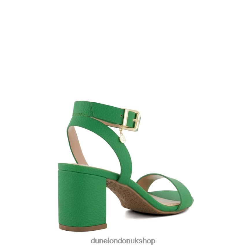 Mid Block Heel Sandals Women N4BBPB15 Dune London Memee Green