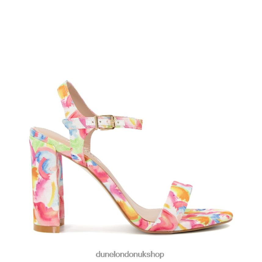 Printed Heeled Sandals Women N4BBPB82 Dune London Milano Multi