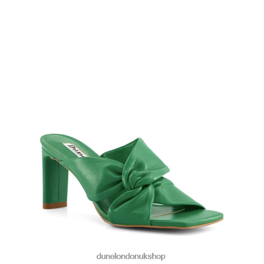 Twist Knot Mule Women N4BBPB351 Dune London Magnet Green