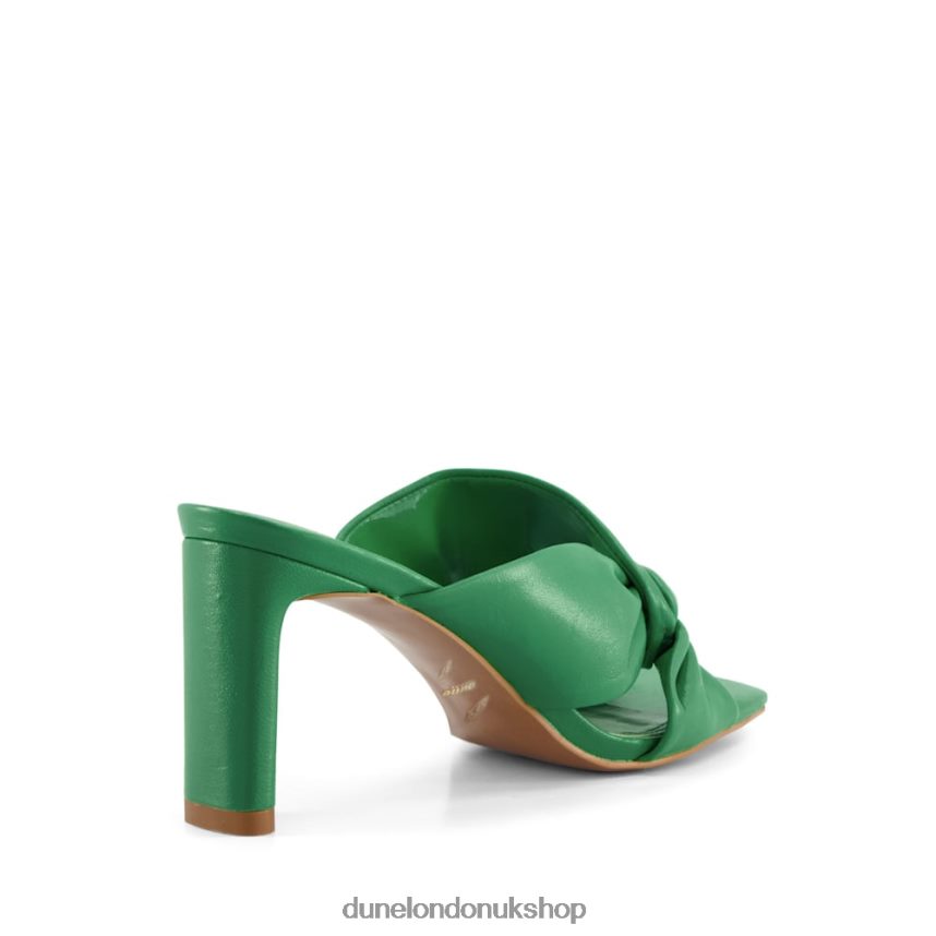 Twist Knot Mule Women N4BBPB351 Dune London Magnet Green