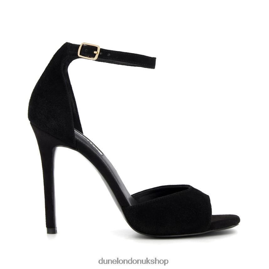 Two Part Heeled Sandals Women N4BBPB647 Dune London Mistie Black