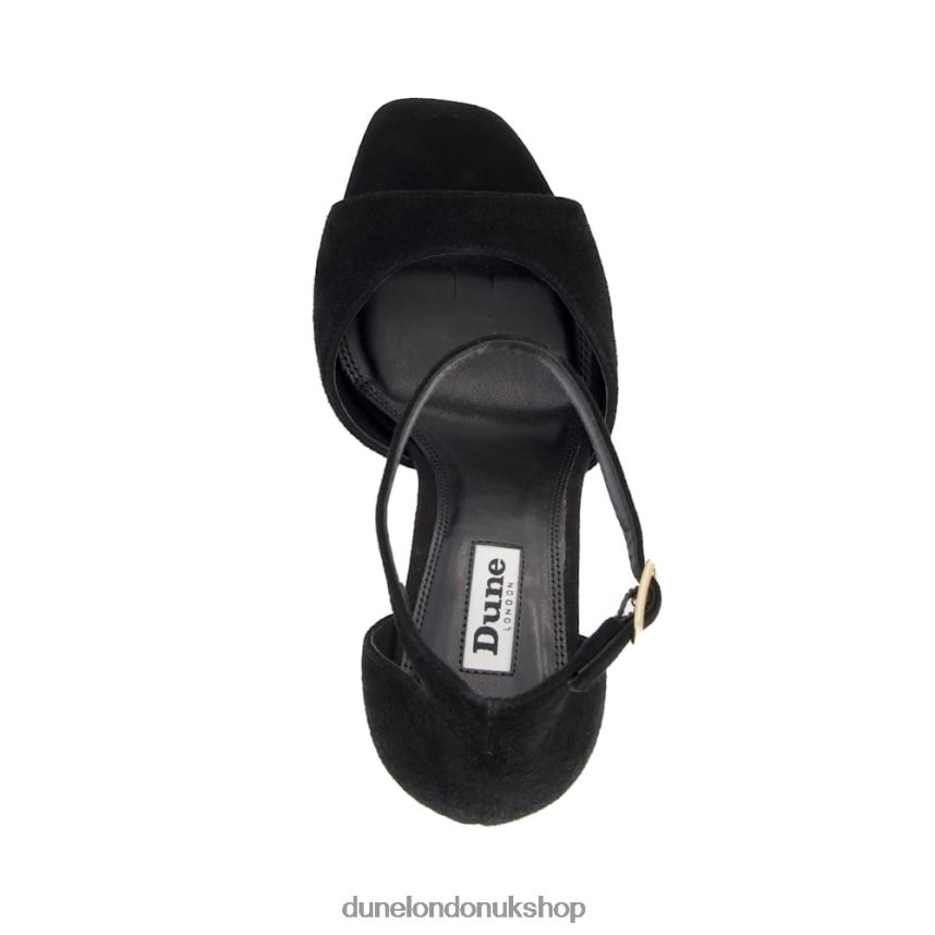 Two Part Heeled Sandals Women N4BBPB647 Dune London Mistie Black