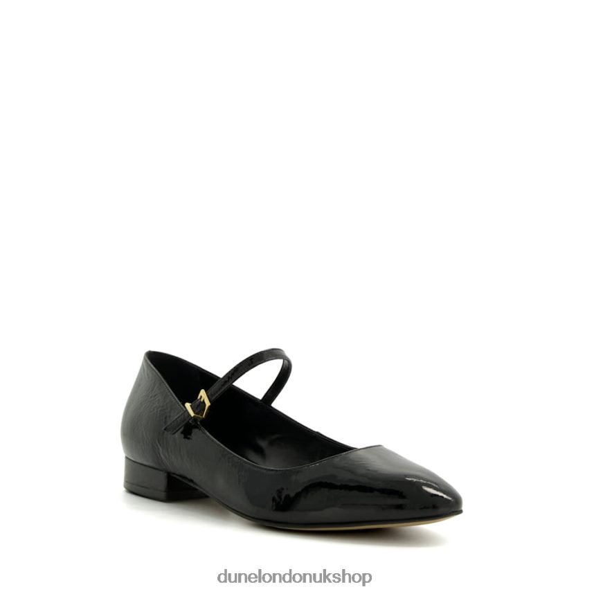 Patent-Leather Mary Jane Shoes Women N4BBPB100 Dune London Hipplie Black