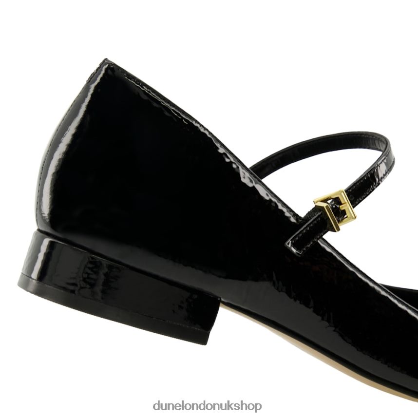 Patent-Leather Mary Jane Shoes Women N4BBPB100 Dune London Hipplie Black