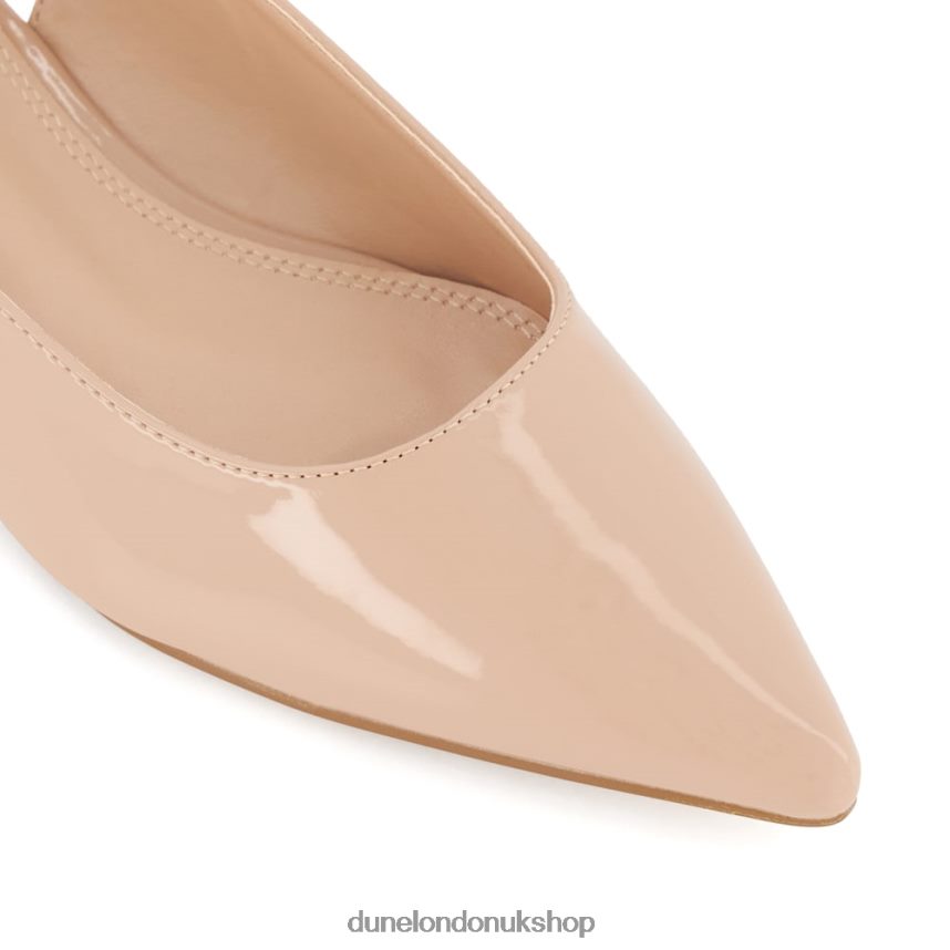 Slingback Ballet Pumps Women N4BBPB335 Dune London Caramello Blush