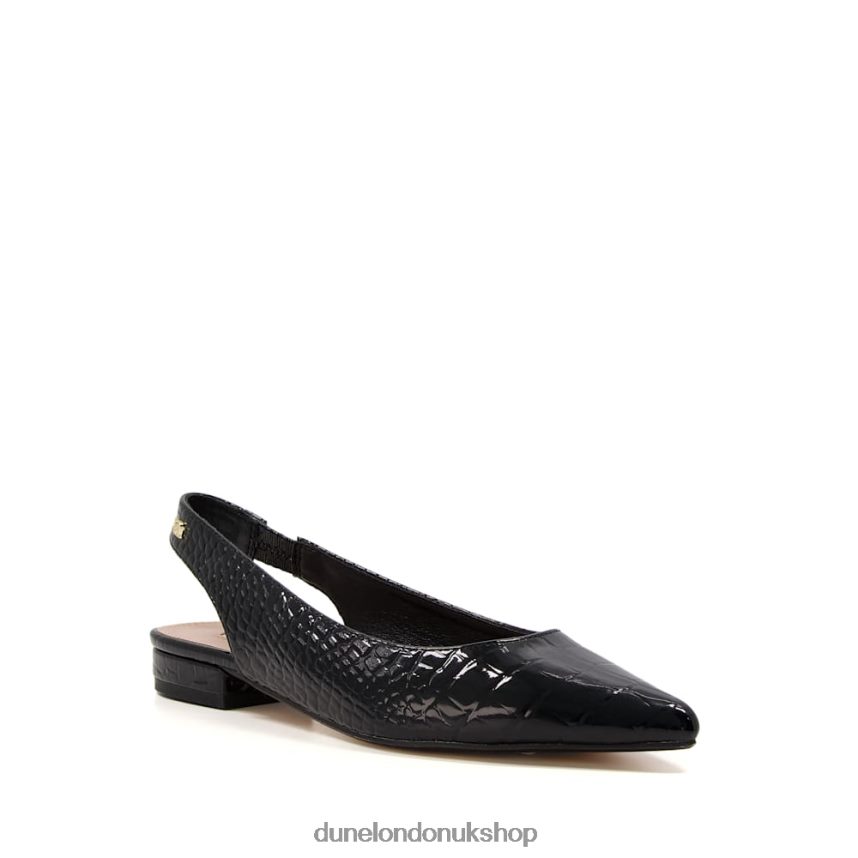 Slingback Ballet Pumps Women N4BBPB505 Dune London Caramello Black