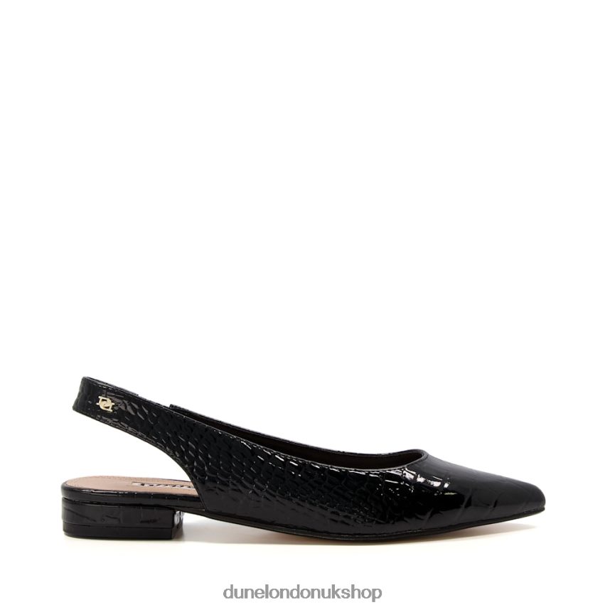 Slingback Ballet Pumps Women N4BBPB505 Dune London Caramello Black