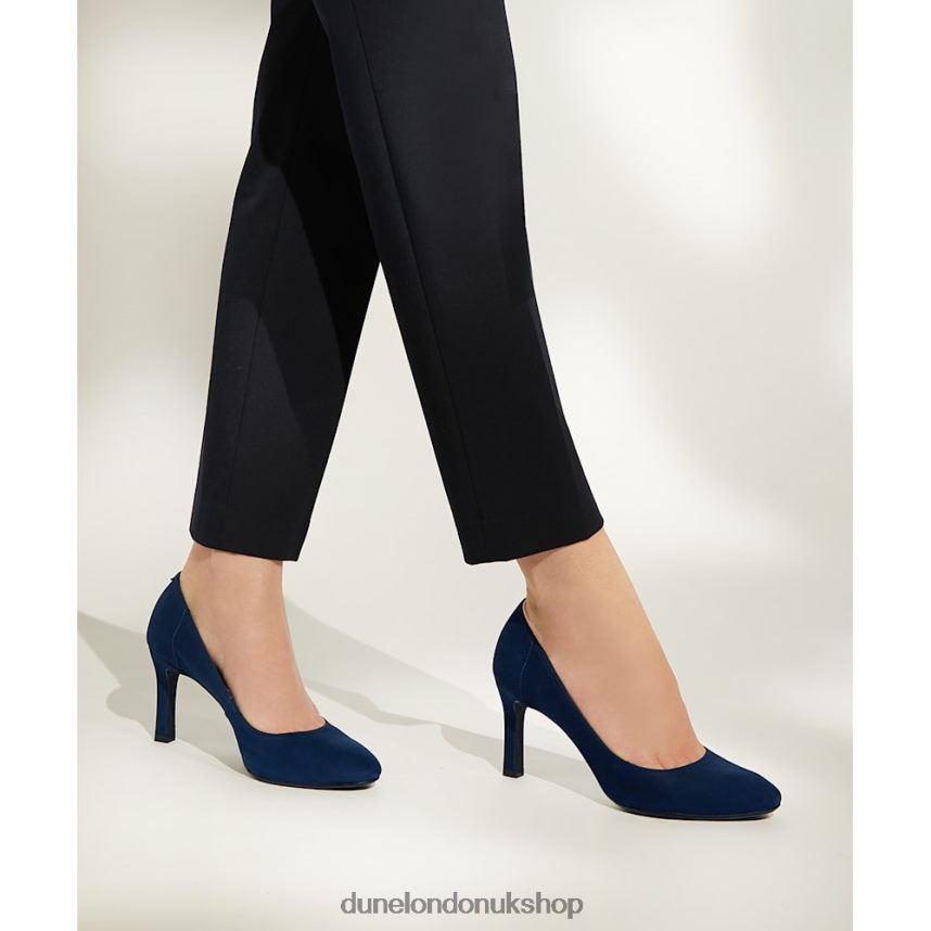 Heeled Court Shoes Women N4BBPB213 Dune London Adele Navy