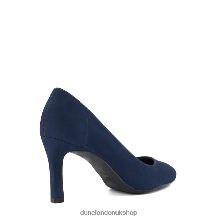 Heeled Court Shoes Women N4BBPB213 Dune London Adele Navy