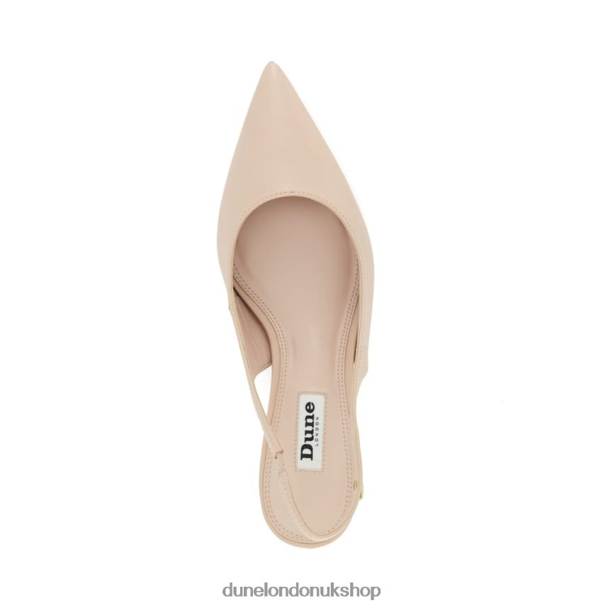 Slingback Court Shoes Women N4BBPB458 Dune London Capitol Nude