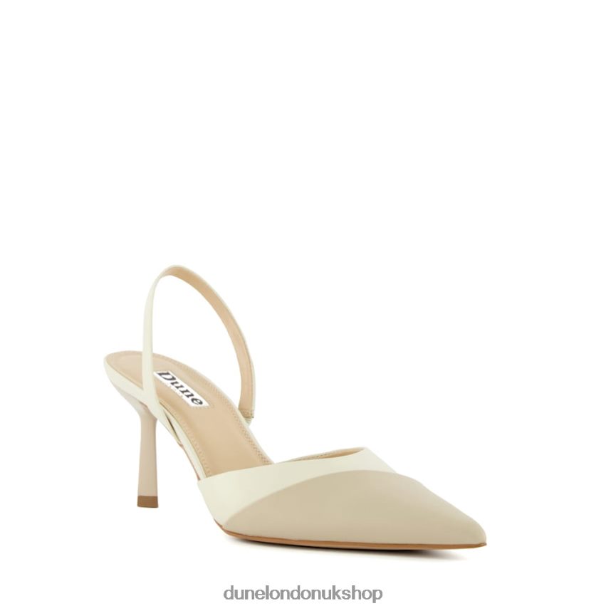 Slingback Court Shoes Women N4BBPB467 Dune London Campaign Ecru