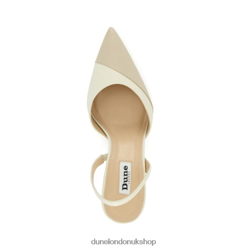 Slingback Court Shoes Women N4BBPB467 Dune London Campaign Ecru