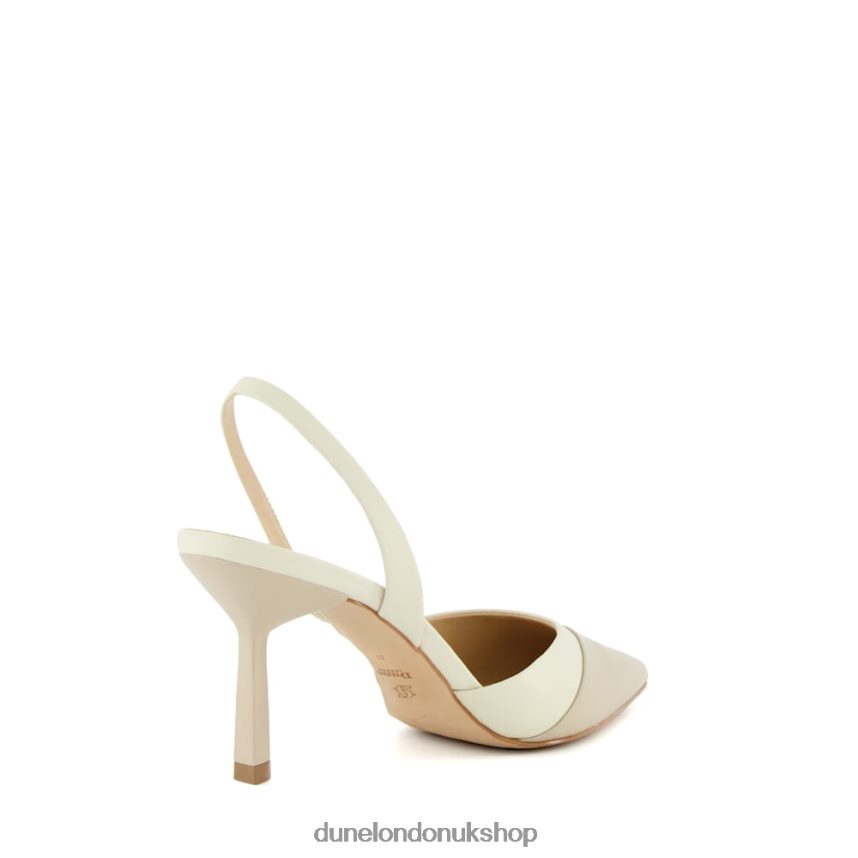 Slingback Court Shoes Women N4BBPB467 Dune London Campaign Ecru