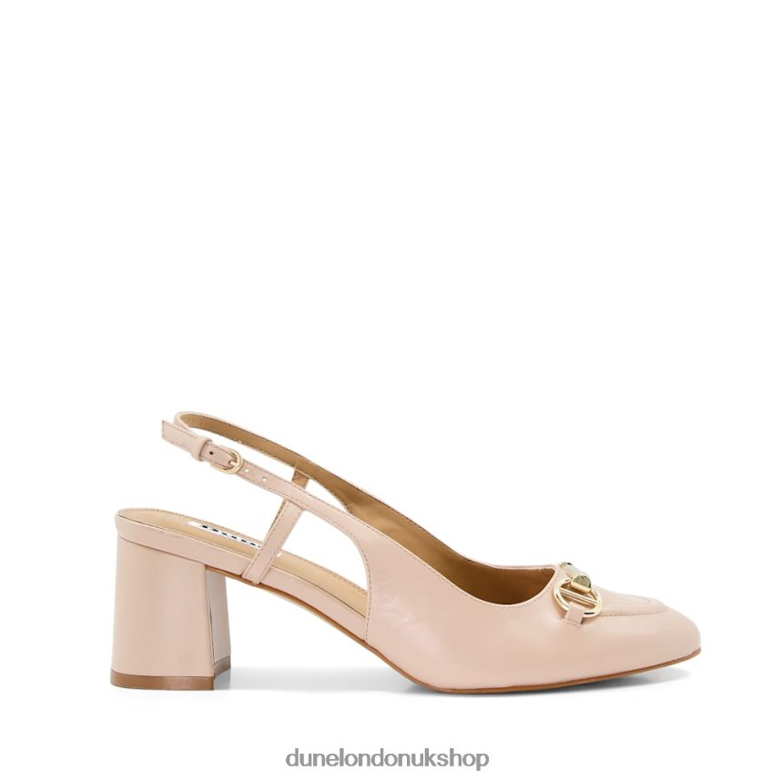 Wide Fit Sling-Back Court Shoes Women N4BBPB498 Dune London Cassie Nude