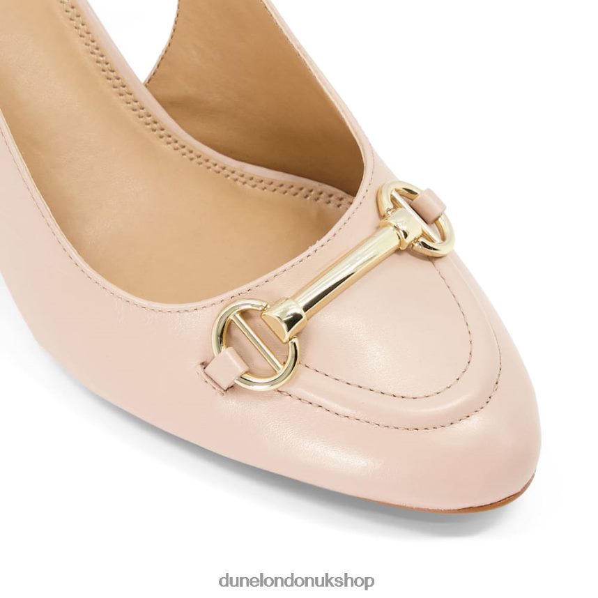 Wide Fit Sling-Back Court Shoes Women N4BBPB498 Dune London Cassie Nude