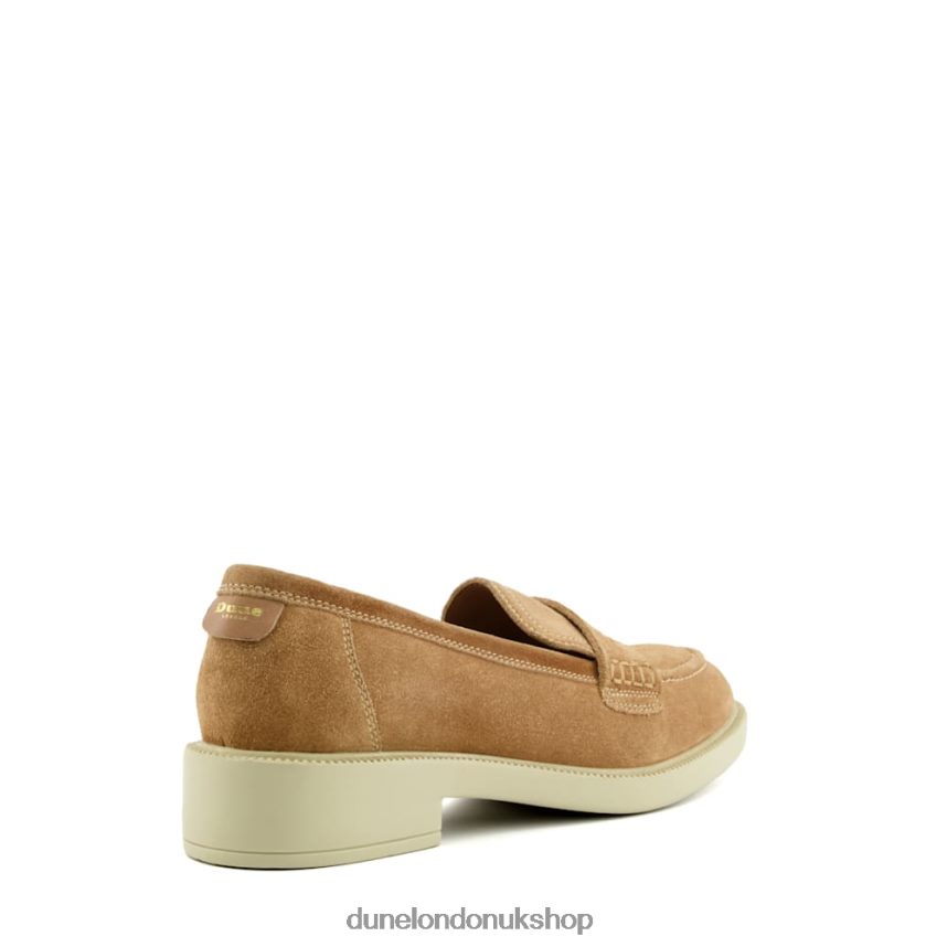 Penny-Trim Loafers Women N4BBPB167 Dune London Gazelles Camel