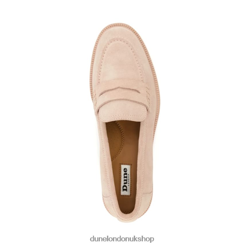 Penny-Trim Loafers Women N4BBPB468 Dune London Gazelles Pink