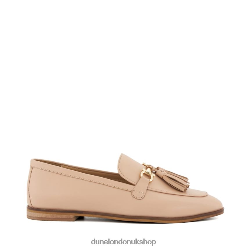 Snaffle-Tassel-Trim Loafers Women N4BBPB412 Dune London Giada Blush