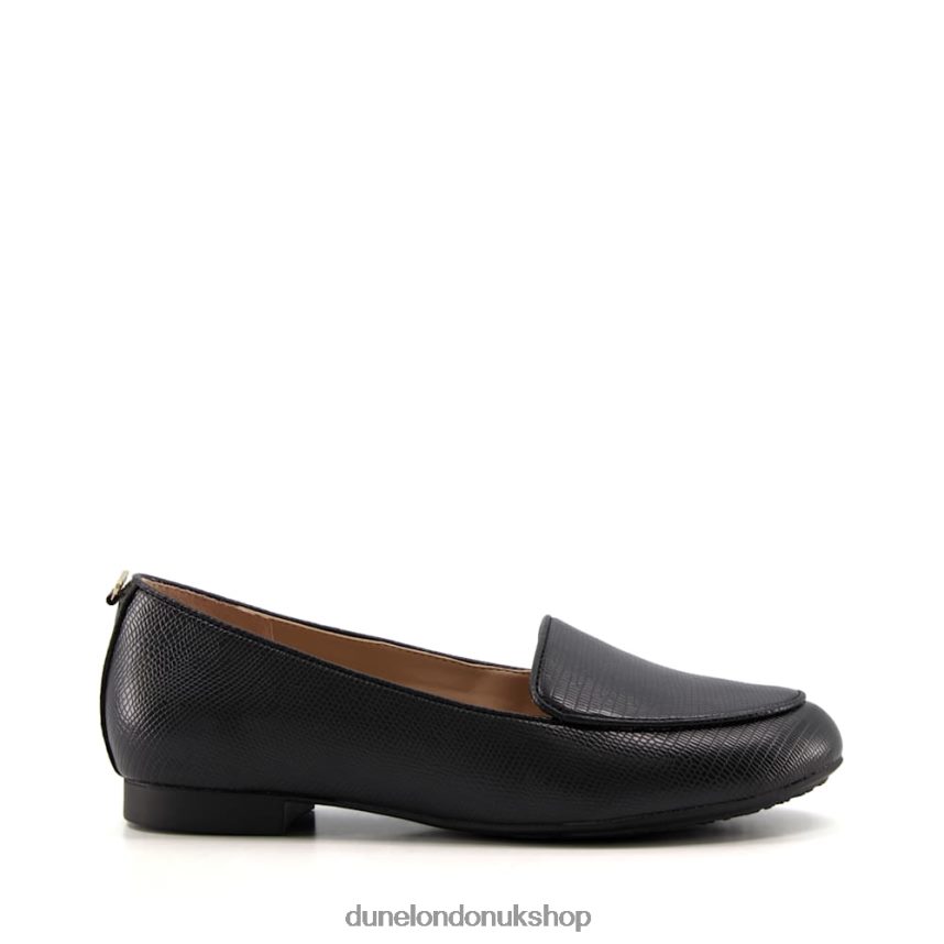 Textured Loafers Women N4BBPB617 Dune London Giovana Black