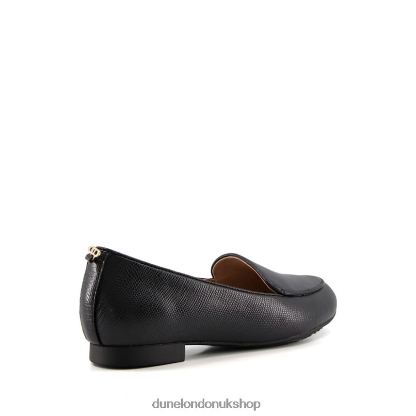 Textured Loafers Women N4BBPB617 Dune London Giovana Black