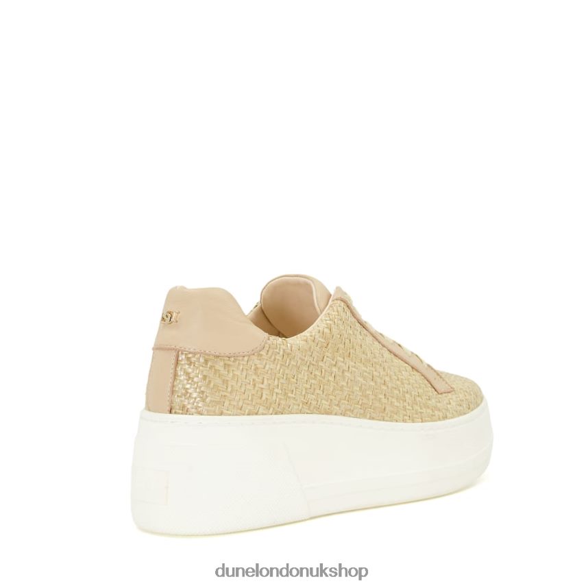 Lace-Up Flatform Trainers Women N4BBPB552 Dune London Episode Natural