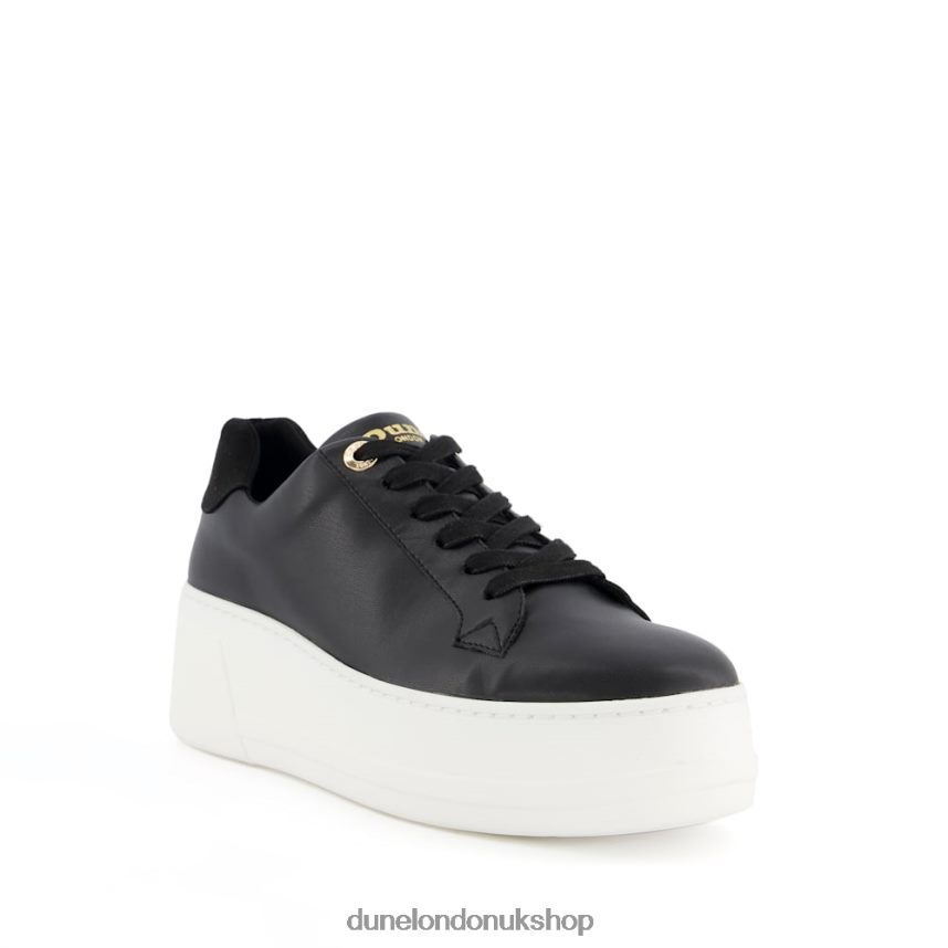 Lace-Up Flatform Trainers Women N4BBPB602 Dune London Episode Black