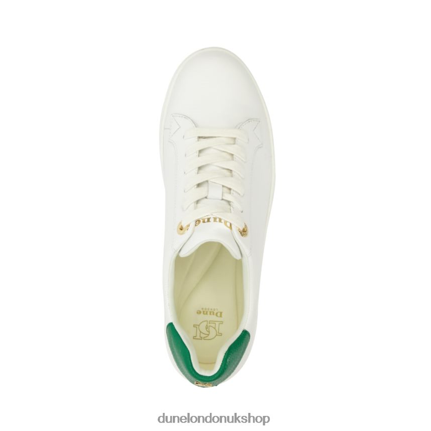 Lace-Up Flatform Trainers Women N4BBPB630 Dune London Episode Emerald