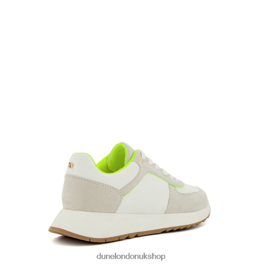 Lace-Up Runner Trainers Women N4BBPB72 Dune London Emelias Lime