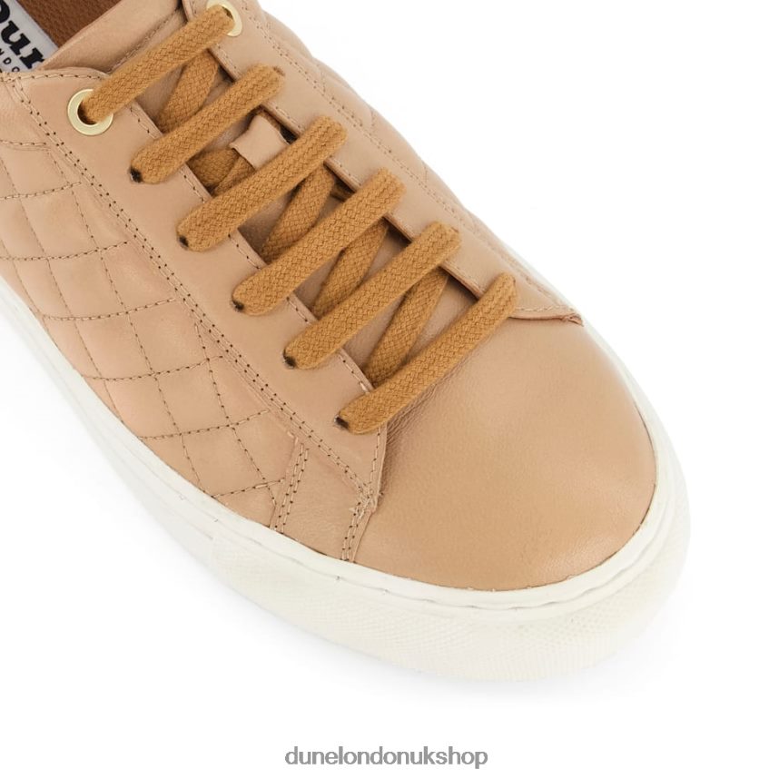 Lace Up Trainers Women N4BBPB534 Dune London Eddies Camel