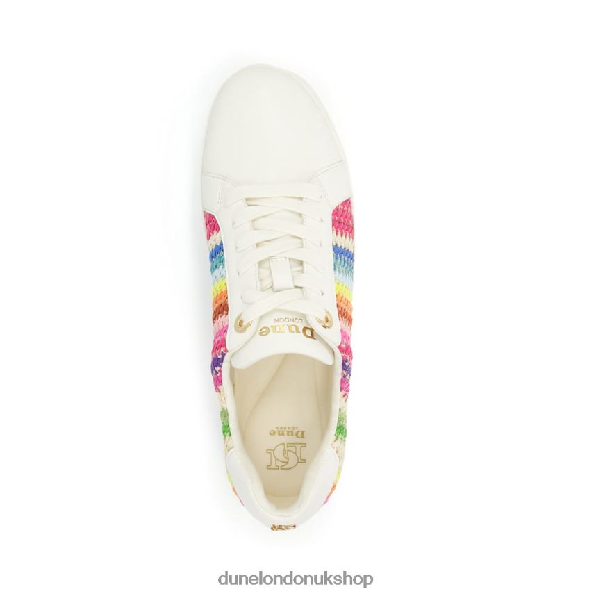 Side-Detail Lace-Up Flatform Trainers Women N4BBPB625 Dune London Episode Multi