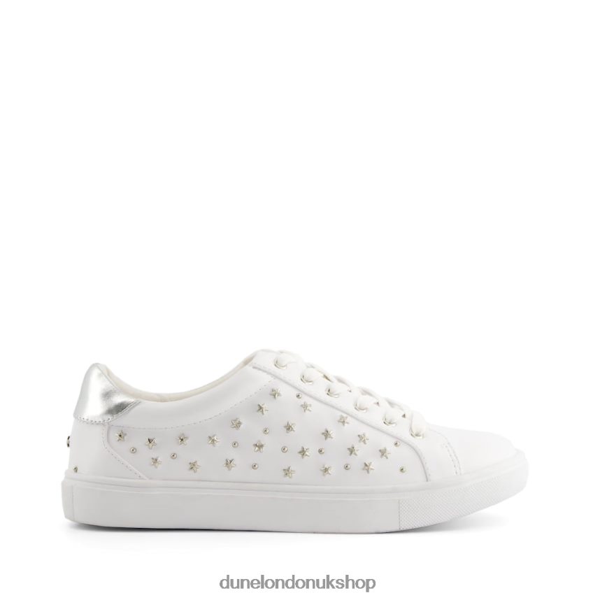 Star Embellished Trainers Women N4BBPB666 Dune London Express White