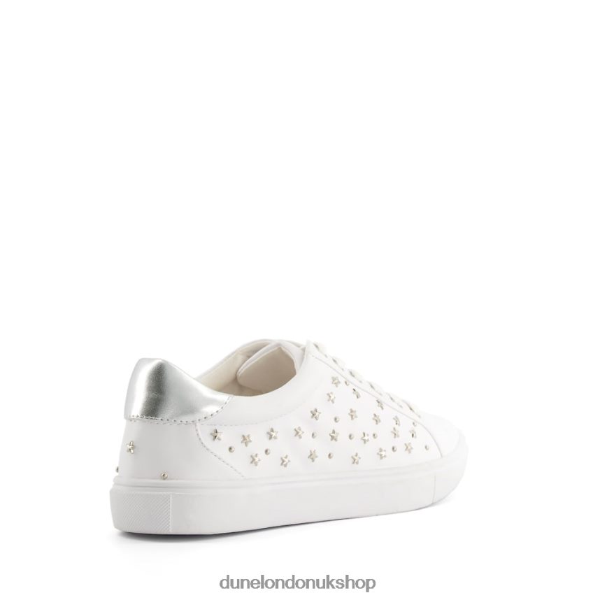 Star Embellished Trainers Women N4BBPB666 Dune London Express White